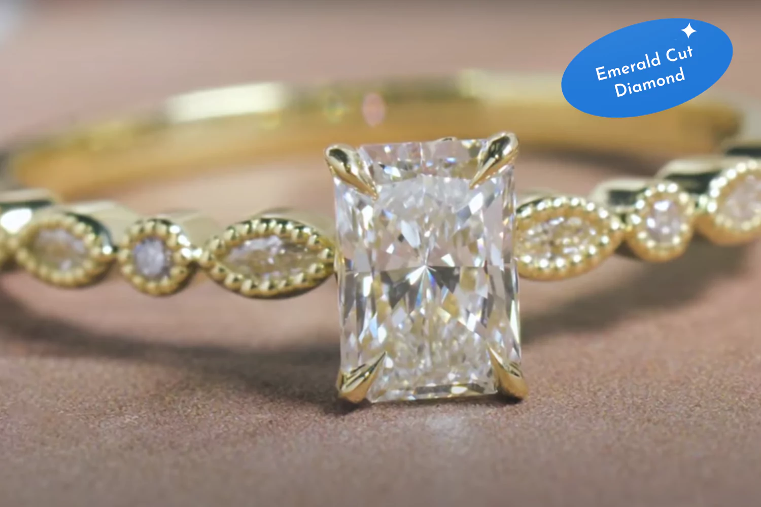 What is emerald cut diamond